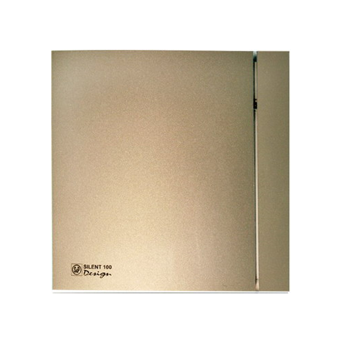 Вытяжной вентилятор Soler & Palau Silent-100 CZ Design 4C (шампань) 03-0103-135