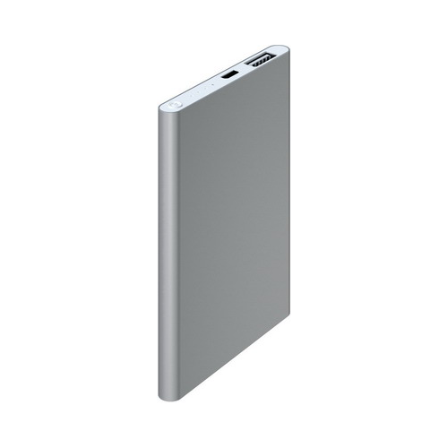 Внешний аккумулятор Red Line J01 (4000 mAh) металл серебристый