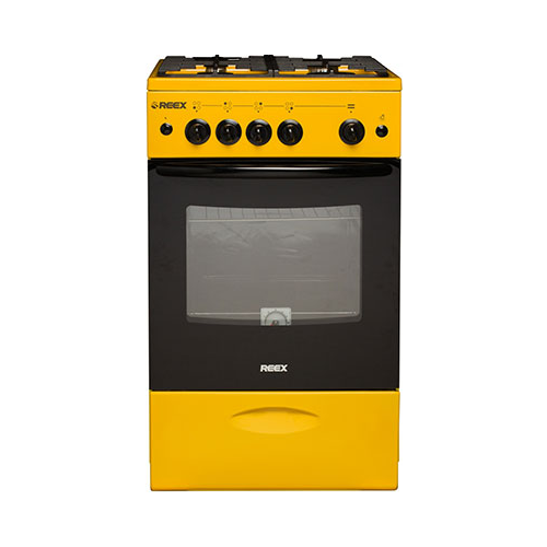 Газовая плита Reex REEX CG-54297 eYe желтый