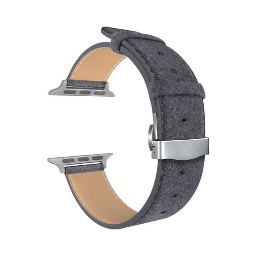 Ремешок для часов Lyambda для Apple Watch 38/40 mm MINKAR DSP-10-40 Black