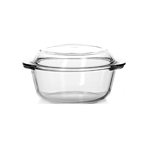 Кастрюля для запекания с крышкой Pasabahce Borcam Casseroles with Cover 1 45 л