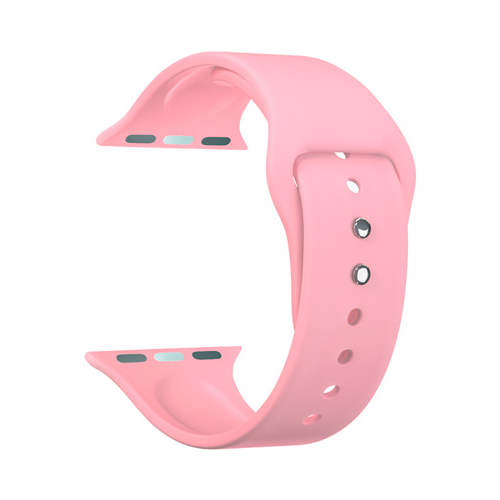 Универсальный силиконовый ремешок Lyambda для часов 22 mm ALTAIR DSJ-01-06T-22-LP Light pink
