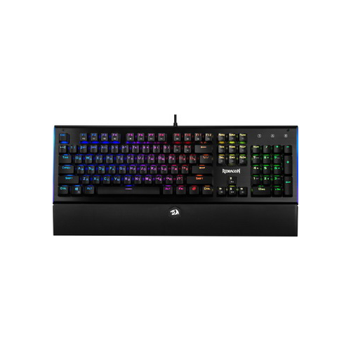 Клавиатура Redragon Aryaman RU RGB подставка (75142)