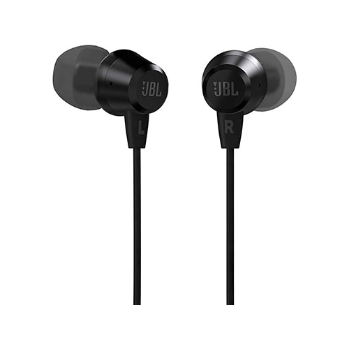 Наушники проводные JBL C50HI BLK черный