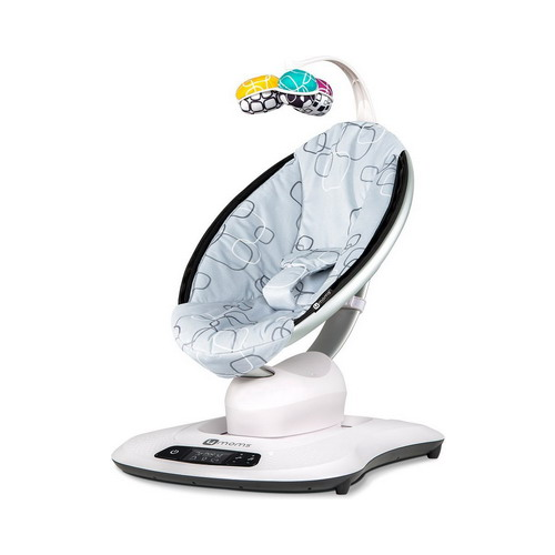 Электрокачели 4moms MamaRoo 4.0 серый плюш