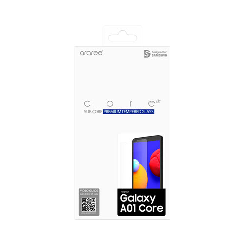 Защитное стекло Samsung araree by KDLAB Galaxy A01 Core прозрачная 1шт. (GP-TTA013KDATR)