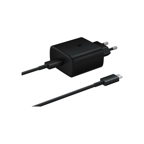 Сетевое з/у + DАТА кабель EP-TA845 3A (PD) для Samsung кабель USB Type C черный (EP-TA845XBEGRU)