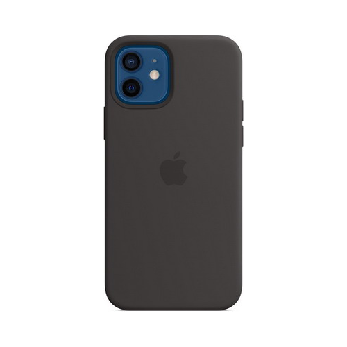 Чеxол (клип-кейс) Apple iPhone 12 | 12 Pro Silicone Case with MagSafe - Black MHL73ZE/A