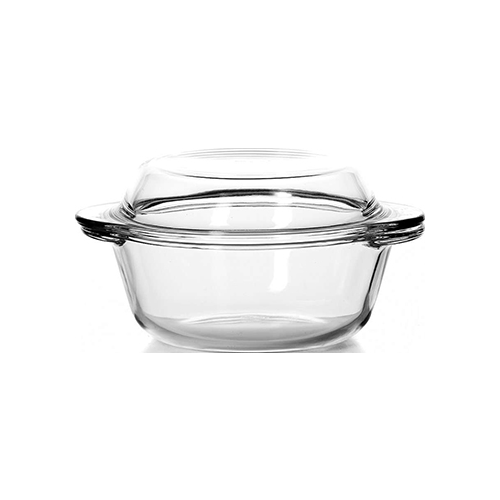Кастрюля для запекания с крышкой Pasabahce Borcam Casseroles with Cover 0 84 л
