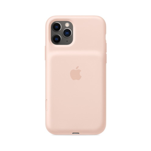 Чехол-аккумулятор Apple для iPhone 11 Pro Smart Battery Case with Wireless Charging - Pink Sand MWVN2ZM/A