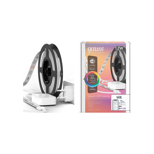 Светодиодная лента GAUSS Smart Home тип RGB CCT DIM 3 м