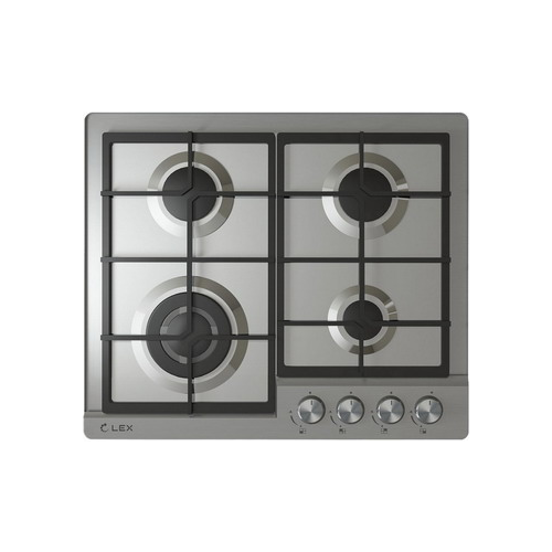 Встраиваемая газовая варочная панель Lex GVS 640 Inox