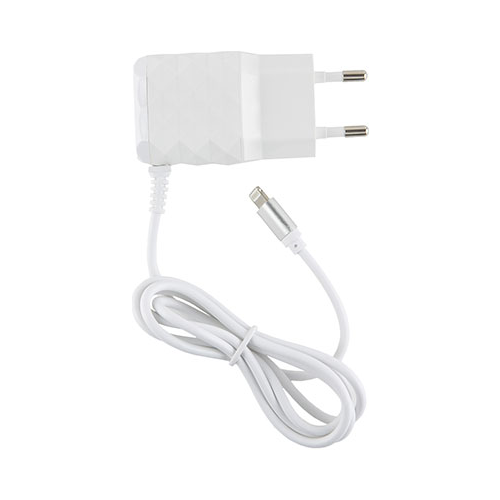 Сетевое зарядное устройство Red Line 2 USB и 8pin для Apple (модель NC-2.1AC) 2.1A белый