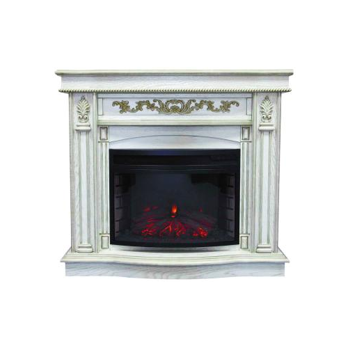 Каминокомплект Royal Flame Cardinal с очагом Dioramic 25 FX (дуб белый с пат.зол) (64905286)