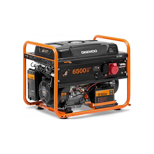 Электрический генератор и электростанция Daewoo Power Products GDA 7500 E