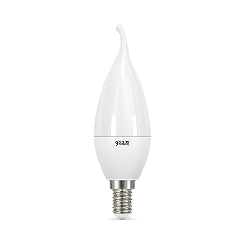 Лампа GAUSS LED Elementary Candle Tailed 8W E 14 4100 K 1/10/50