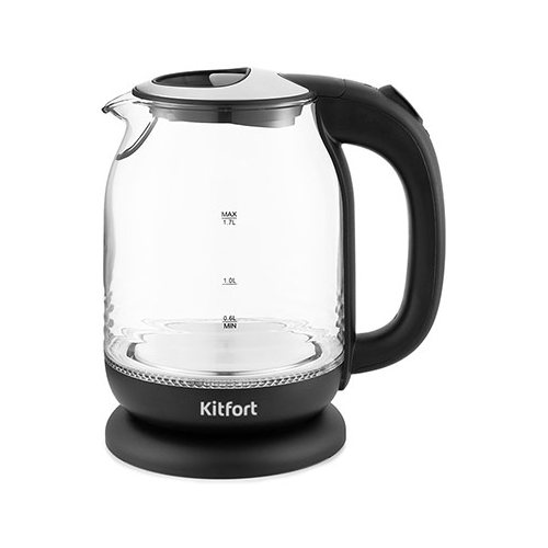 Чайник электрический Kitfort KT-654-6 чёрный