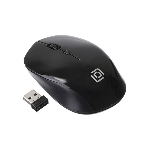 Беспроводная мышь Oklick 565MW glossy черный оптическая (1000dpi) беспроводная USB (3but)
