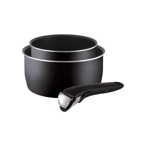 Набор посуды со съемной ручкой Tefal Ingenio Black 04181830
