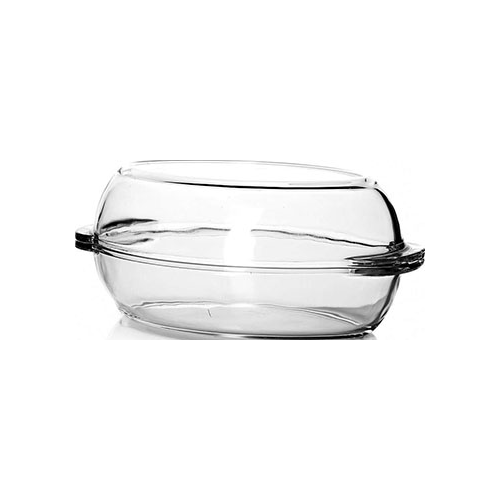 Утятница для запекания с крышкой Pasabahce Borcam Casseroles with Cover 2л