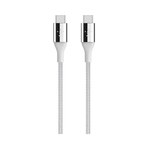 Кабель Belkin USB-C папа/USB-C папа 1 2м светло-серый (F2CU050BT04-SLV)