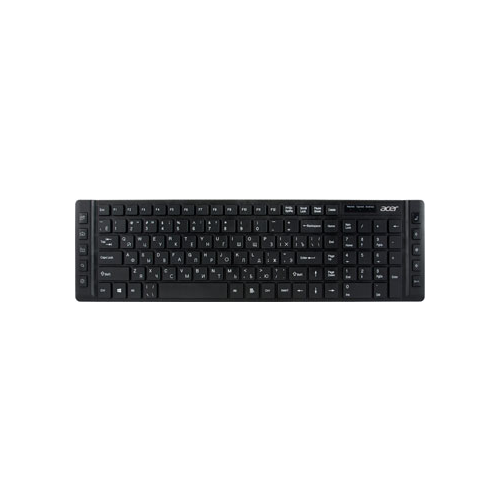 Клавиатура ACER OKW010 черный USB slim Multimedia (ZL.KBDEE.002)
