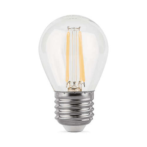 Лампа GAUSS LED Filament Шар E27 11W 720lm 2700K 105802111