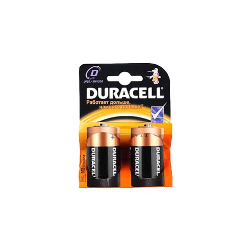 Батарейка Duracell LR 20-2BL