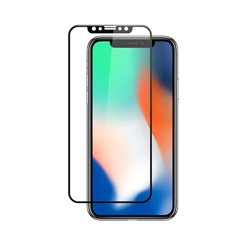 Защитное стекло Eva 3D для Apple iPhone X - Черное (SZE3DB-X)