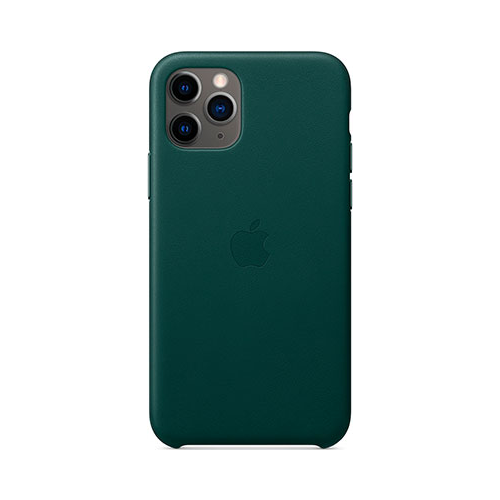 Чехол (клип-кейс) Apple для iPhone 11 Pro Leather Case - Forest Green MWYC2ZM/A