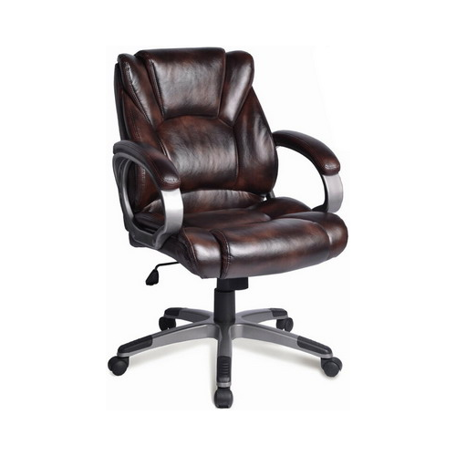 Кресло Brabix ''Eldorado EX-504'' экокожа коричневое 530875