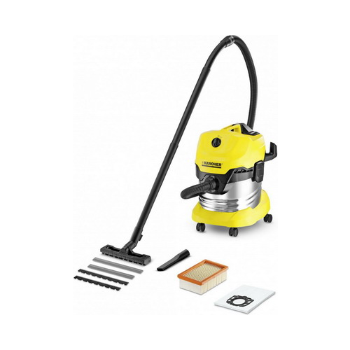 Строительный пылесос Karcher WD 4 Premium желтый