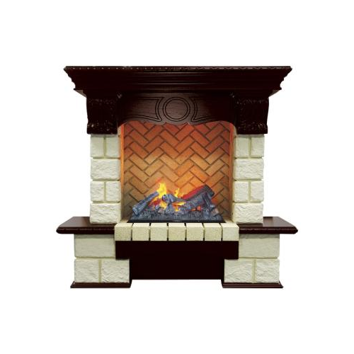 Каминокомплект Dimplex Pierre Luxe Шампань с очагом Cassette 600 темный дуб (64905182)