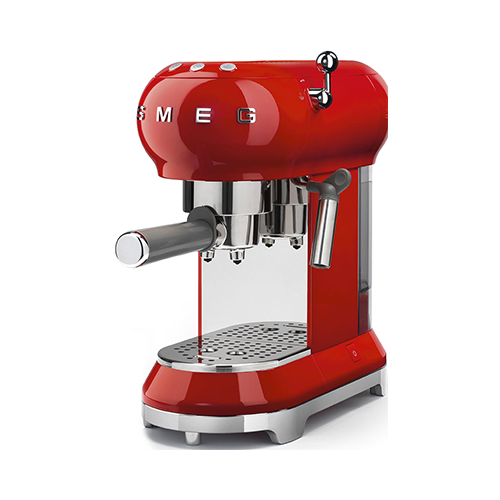 Кофеварка Smeg ECF 01 RDEU красная