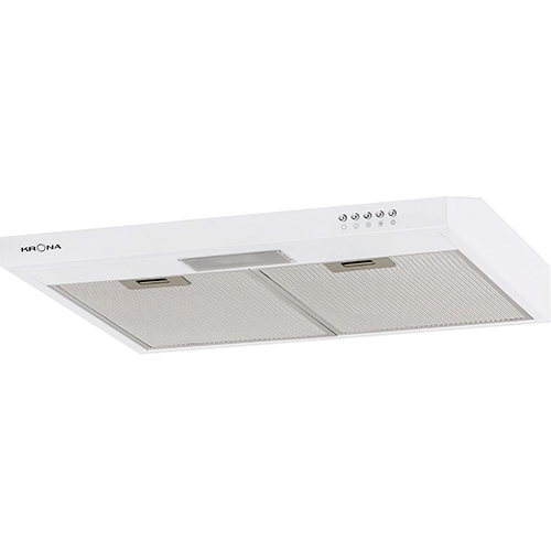Вытяжка Krona Jessica slim 600 white push button (W)