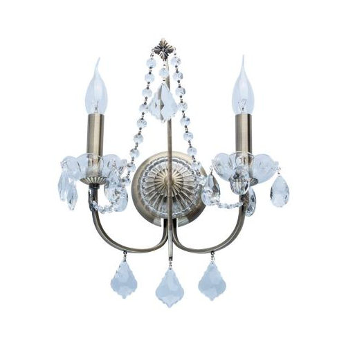 Бра настенное MW-light Каролина 367023802 2*60 W Е14 220 V