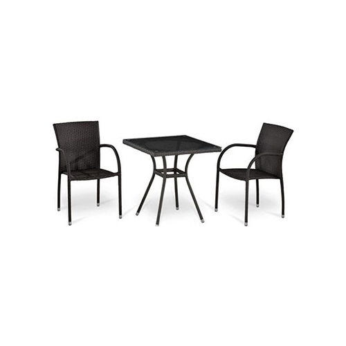 Комплект мебели Афина T 282 BNT-W 2390/Y 282-W 52 Brown 2Pcs