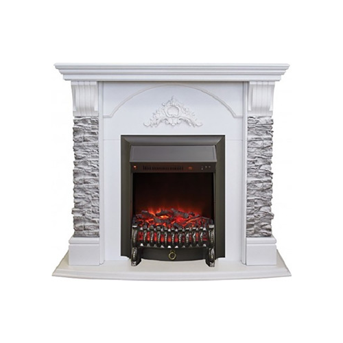 Каминокомплект Realflame Athena GR STD/EUG/25'/25/24 WT Fobos s Lux BL
