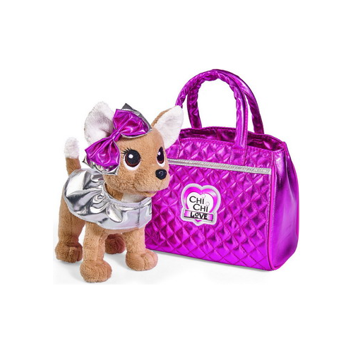 Мягкая игрушка Simba Chi-Chi love ''Гламур'' с розовой сумочкой и бантом 20 см 5893125129