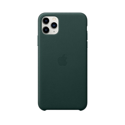 Чехол (клип-кейс) Apple iPhone 11 Pro Max Leather Case - Forest Green MX0C2ZM/A