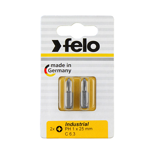 Набор бит Felo PH 2X25 серия Industrial 02202036