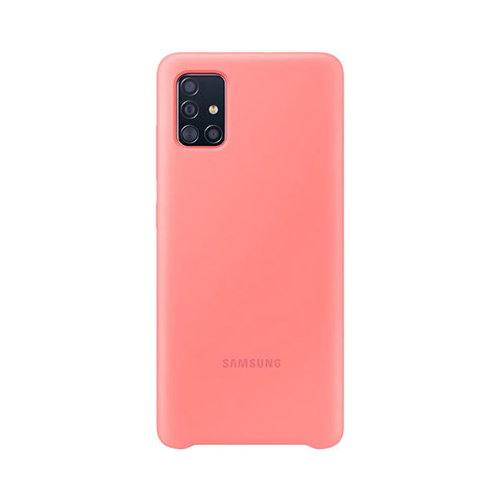 Чехол (клип-кейс) Samsung A51 (A515) SiliconeCover pink (EF-PA515TPEGRU)