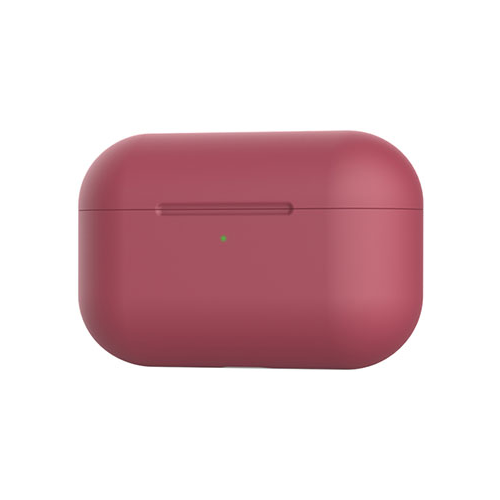 Чехол силиконовый Eva для наушников Apple AirPods Pro - красное вино (CBAP303WR)