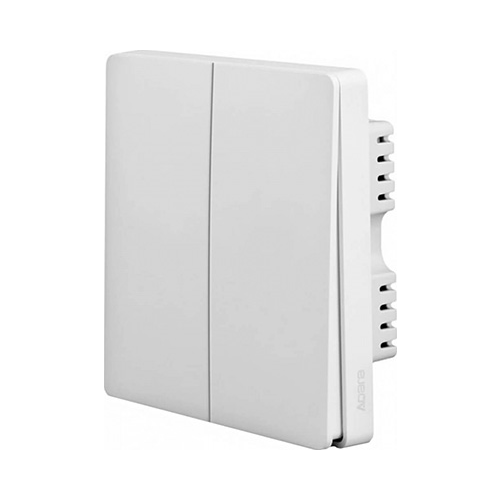 Умный выключател Xiaomi Aqara wall switch (2 кнопки) (QBKG03LM)