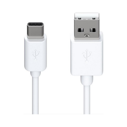 Кабель Red Line USB-Type-C 2.4А белый (мягкий футляр)