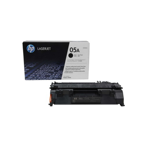 Картридж HP CE 505 A Черный