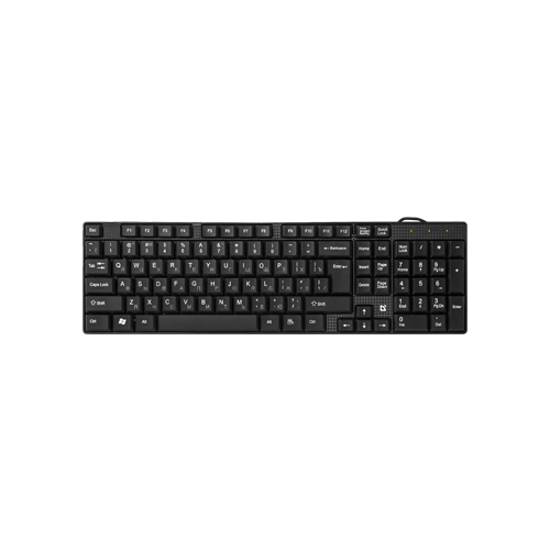 Проводная клавиатура Defender Accent SB-720 RU черный компактная (45720)