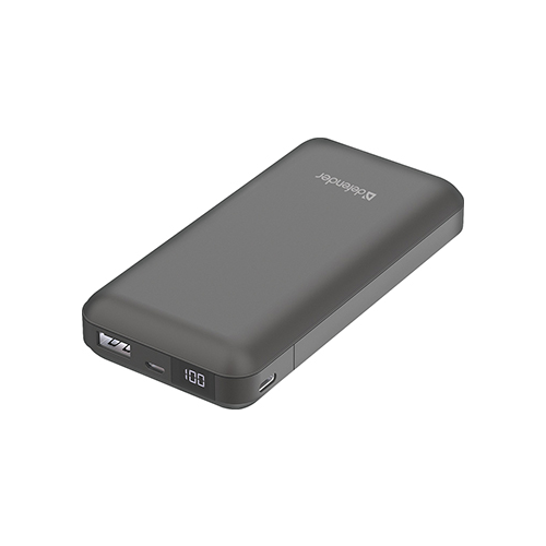 Внешний аккумулятор Defender ExtraLife 16000S 16000mAh 2.1A LCD дисплей (83666)