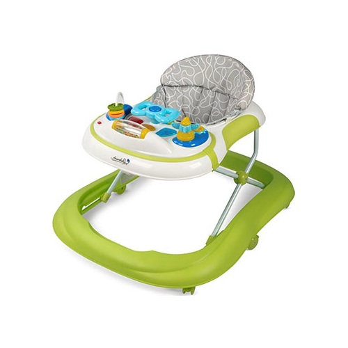 Ходунки детские с электронной игровой панелью Amarobaby Strolling Baby GREEN (зеленый) AMARO-21SB-Ze