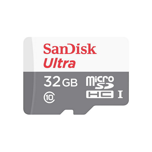 Карта памяти Sandisk 32 GB microSDHC Class 10 Ultra 80 MB/s SDSQUNS-032 G-GN3MN